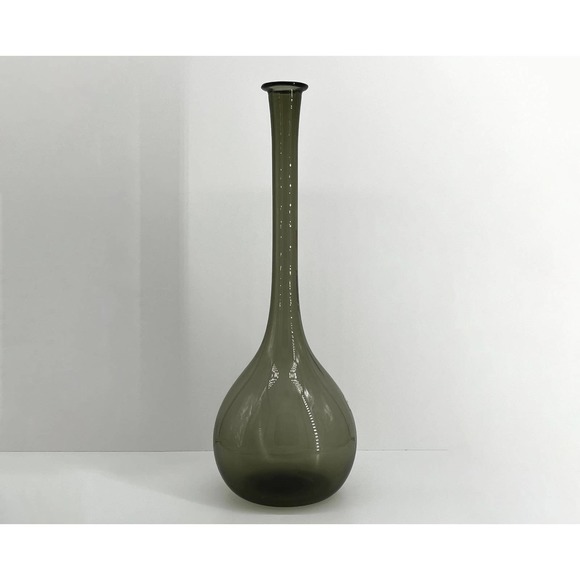 Modern Vintage Pauls of Italy Ultra Long Neck Bottle with Large Bottom 1960s - Picture 1 of 10